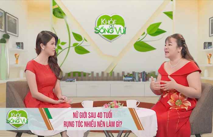 Khỏe để sống vui - Nữ giới sau 40 tuổi rụng tóc nhiều nên làm gì (27-06-2021)