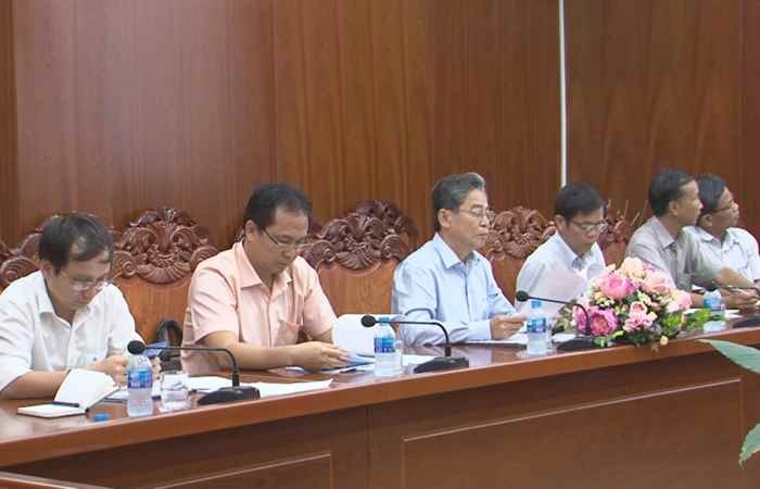 Lãnh đạo tỉnh Sóc Trăng làm việc với công ty cổ phần Tập đoàn Trường Thành Việt Nam