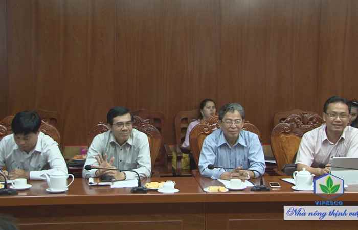 Lãnh đạo UBND tỉnh Sóc Trăng nghe báo cáo phương án công trình Nghĩa trang Liệt sĩ Tỉnh 