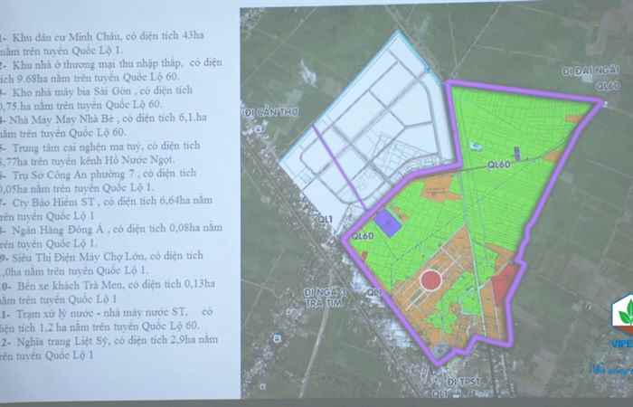 Lãnh đạo UBND tỉnh Sóc Trăng nghe Sở Xây dựng báo cáo quy hoạch phân khu số 7B, Phường 7, TP Sóc Trăng