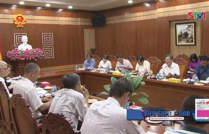 Lãnh đạo UBND tỉnh Sóc Trăng tiếp và làm việc với cơ quan hợp tác NaUy - NORAL và Ngân hàng Tái Thiết Đức - KFW 