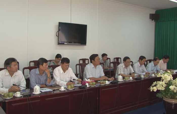 Lãnh đạo UBND tỉnh Sóc Trăng tiếp và làm việc với Trường Đại học kinh tế Quốc dân 
