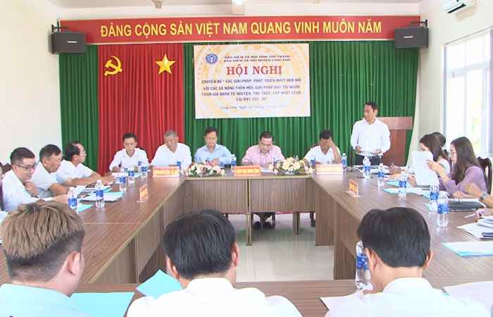 Long Phú: Hội nghị chuyên đề các giải pháp phát triển Bảo hiểm y tế