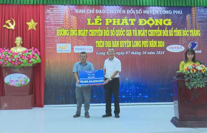Long Phú phát động hưởng ứng Ngày Chuyển đổi số