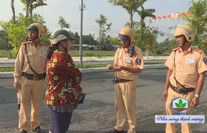 Long Phú tăng cường các giải pháp kéo giảm tai nạn giao thông trong năm 2018