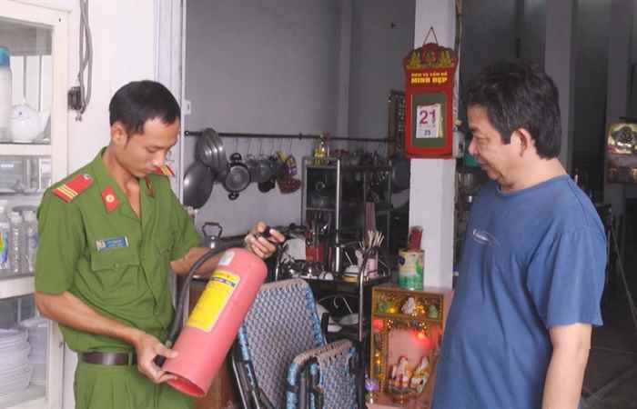 Long Phú tăng cường phòng cháy chữa cháy  