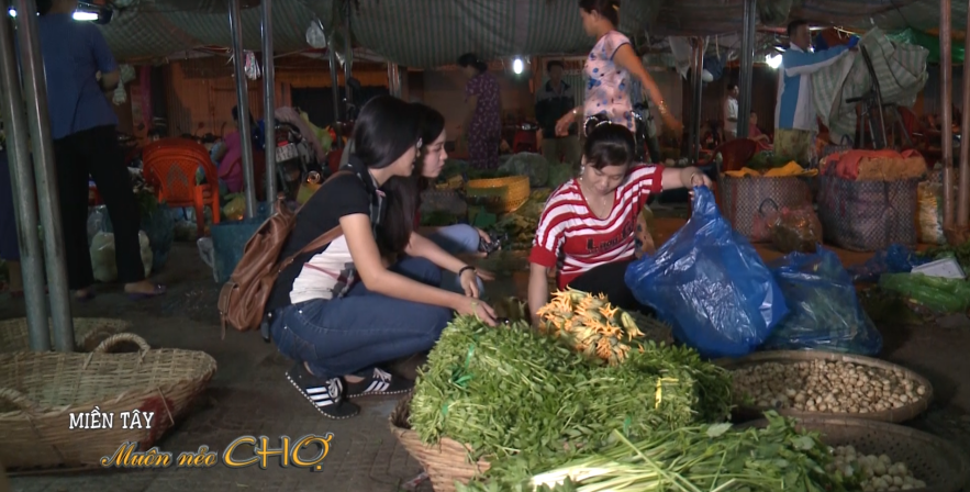 Miền tây muôn nẻo chợ- Thức cùng chợ nửa đêm về sáng 29-06-2016