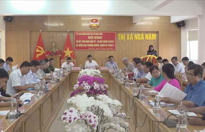 Ngã Năm sơ kết kinh tế - xã hội tháng 2 năm 2023