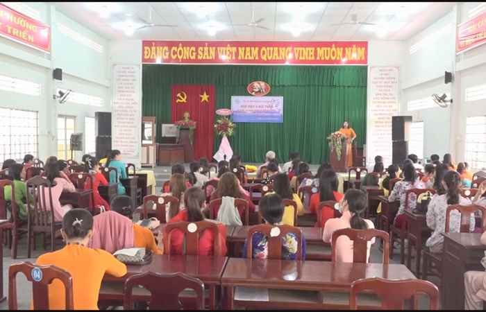 Hội LHPN TX. Ngã Năm họp mặt và hội thao nhân Ngày Quốc tế Phụ nữ 8-3