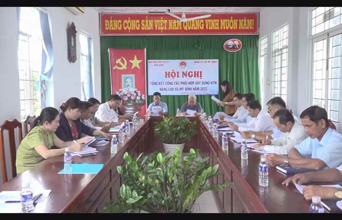 Ngã Năm: Tổng kết công tác phối hợp xây dựng Nông thôn mới nâng cao