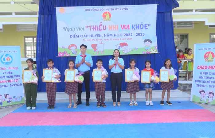 Mỹ Xuyên: Ngày hội “Thiếu nhi vui khỏe” năm 2023