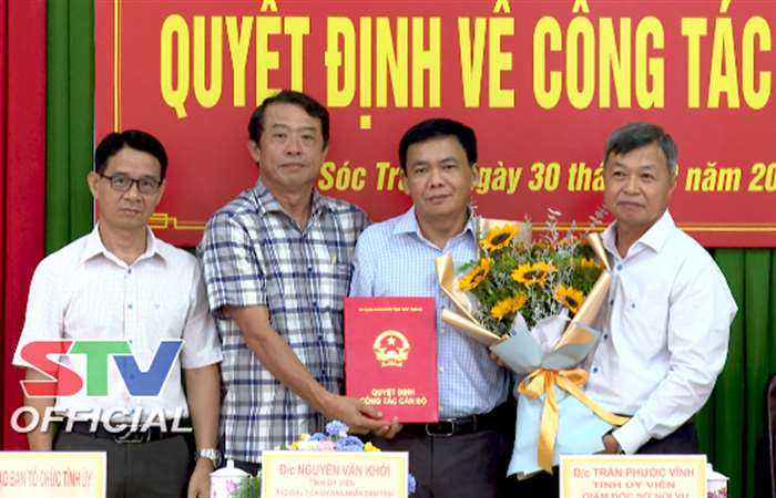 Ông Lâm Hoàng Mẫu được bổ nhiệm giữ chức vụ Trưởng Ban Dân tộc tỉnh Sóc Trăng