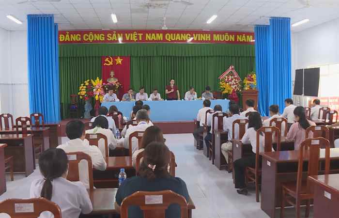 Châu Thành: Lãnh đạo UBND tỉnh Sóc Trăng làm việc tại Trung tâm Y tế huyện 