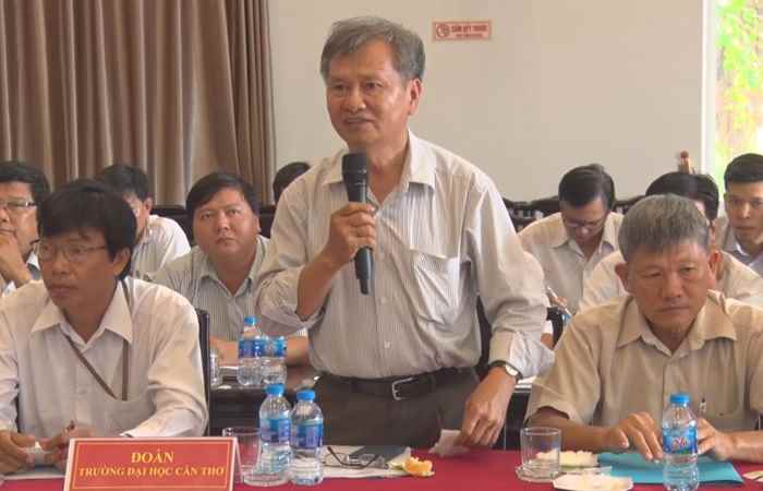 Sơ kết 2 năm phối hợp hoạt động giữa UBND huyện Cù Lao Dung và Trường Đại học Cần Thơ