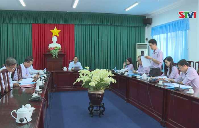 Sóc Trăng: họp báo cáo về kết quả kỳ thi thăng hạng chức danh nghề nghiệp ngành y tế năm 2017