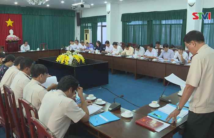 Sóc Trăng : Ban chỉ đạo Thi hành án Dân sự triển khai phương hướng 2018