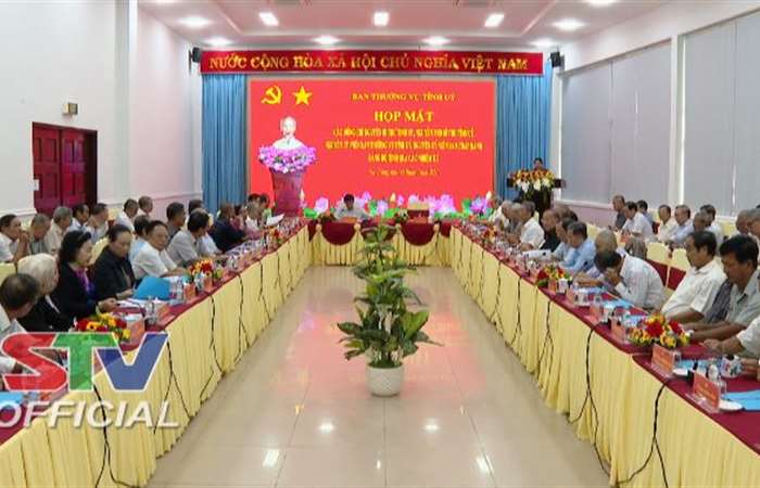 Sóc Trăng: Họp mặt các đồng chí nguyên lãnh đạo tỉnh qua các nhiệm kỳ