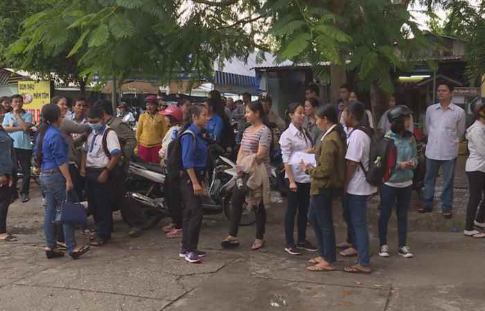 Sóc Trăng: Các thí sinh nỗ lực bước qua ngày thi thứ 2