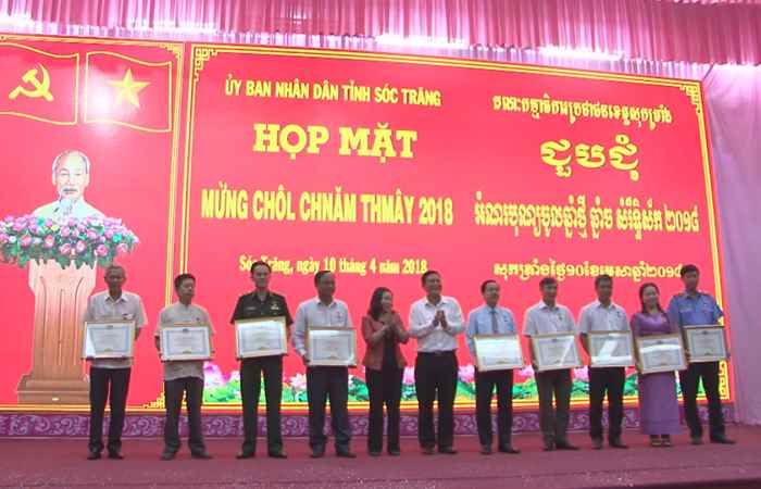 Sóc Trăng:  họp mặt trực tuyến trong tỉnh mừng Chôl Chnăm Thmây năm 2018.