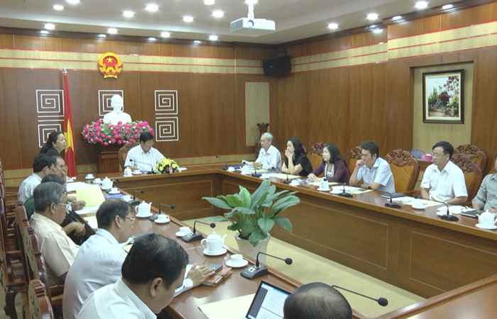 Sóc Trăng: Họp tiểu ban hậu cần và khánh tiết chuẩn bị hội nghị xúc tiến đầu tư tỉnh Sóc Trăng 2018