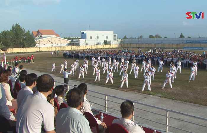 Sóc Trăng : Khai mạc Hội khỏe Phù Đổng 2018