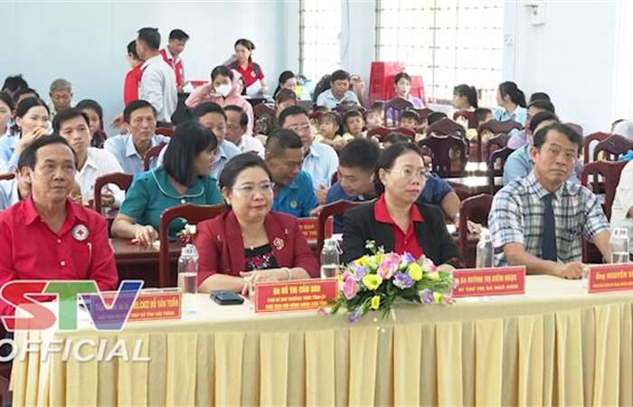 Sóc Trăng phát động Tháng Nhân đạo năm 2025 - “Hành trình nhân đạo - Lan tỏa yêu thương”