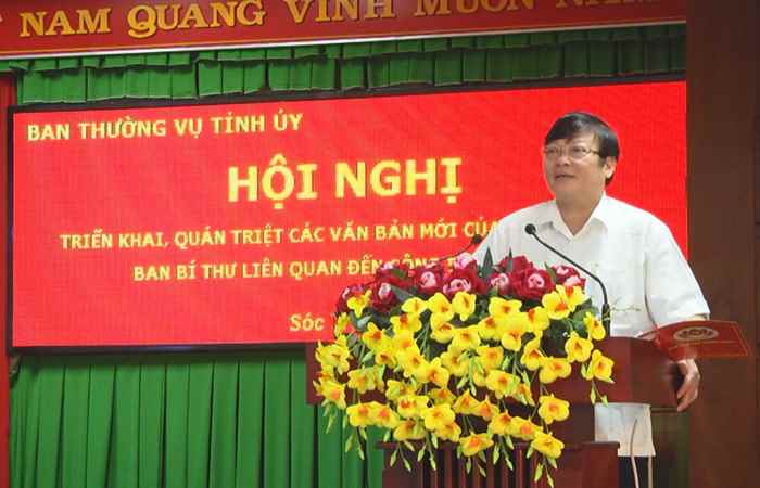 Sóc Trăng: triển khai, quán triệt các văn bản mới của Bộ Chính trị, Ban Bí thư liên quan đến công tác Dân vận