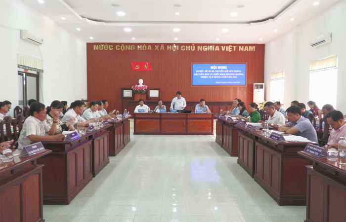 Thạnh Trị - Sơ kết Đề án 06 và Chuyển đổi số 