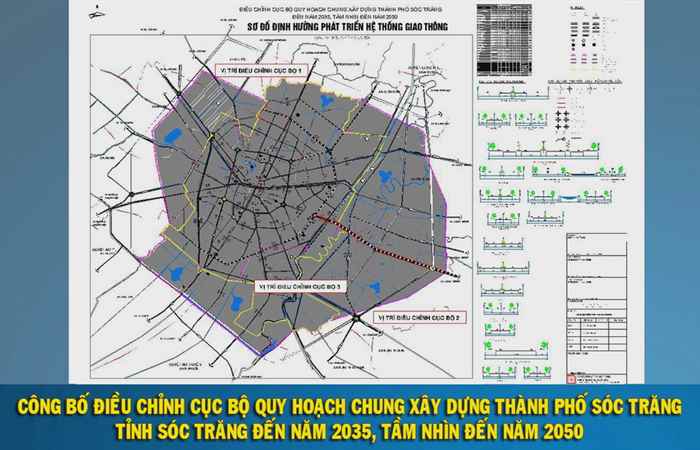 Công bố điều chỉnh cục bộ quy hoạch chung xây dựng TP. Sóc Trăng tỉnh Sóc Trăng đến năn 2035 tầm nhìn đến năm 2050