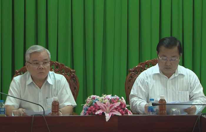 Thường trực Ban chỉ đạo PCTN tỉnh Sóc Trăng tổng kết quý 1 /2018