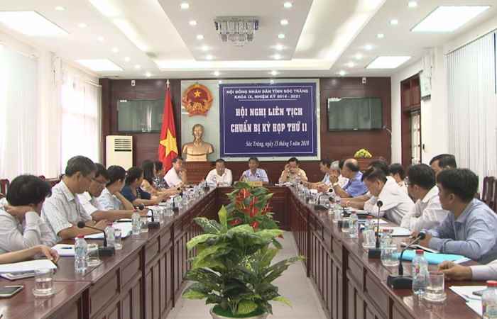 Thường trực HĐND tỉnh Sóc Trăng hội nghị liên tịch chuẩn bị kỳ họp lần thứ 11