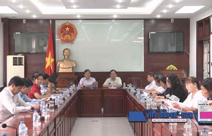 Thường trực HĐND tỉnh Sóc Trăng làm việc với lãnh đạo UBND Tỉnh và các ngành