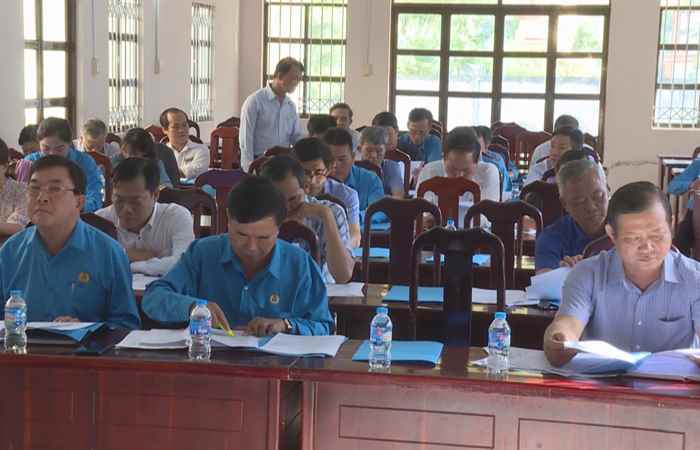 LĐLĐ huyện Kế Sách sơ kết hoạt động 6 tháng đầu năm 2023