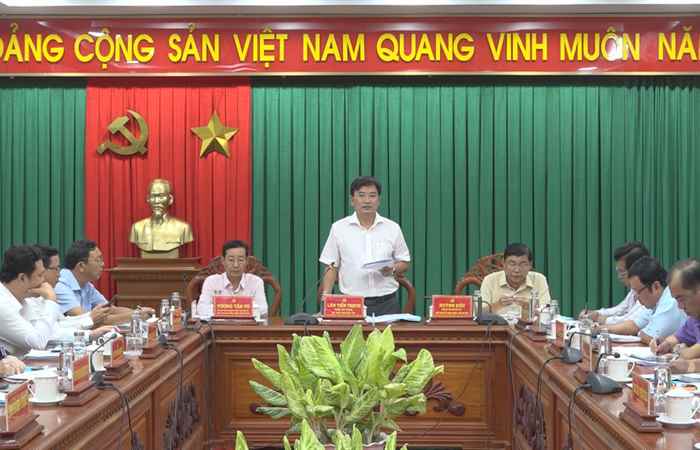 Ban Thường vụ Huyện ủy Long Phú sơ kết tháng 7 năm 2024