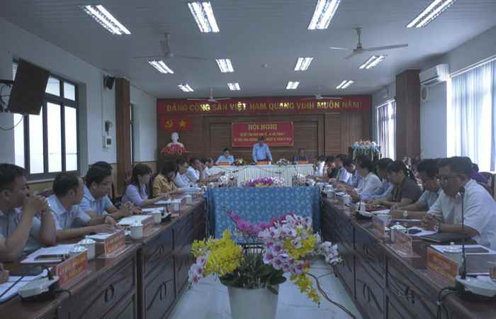 Huyện Châu Thành sơ kết tình hình kinh tế - xã hội tháng 7