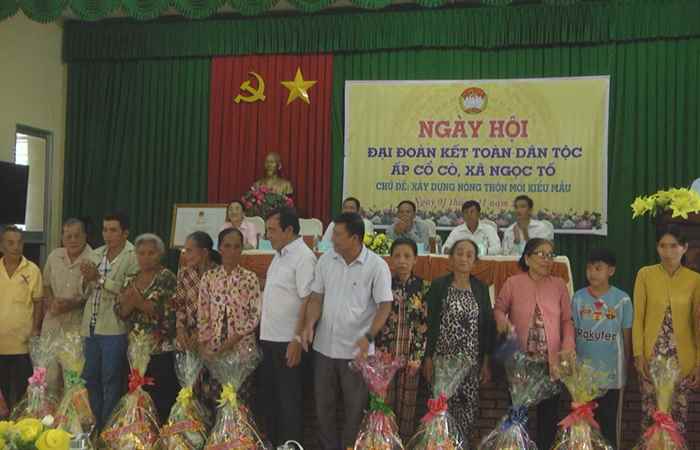 Ngày hội đại đoàn kết toàn dân tộc điểm của huyện Mỹ Xuyên