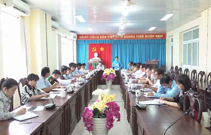 Trần Đề: Thường trực Huyện ủy làm việc về công tác phòng, chống tham nhũng, tiêu cực và cả cách tư pháp