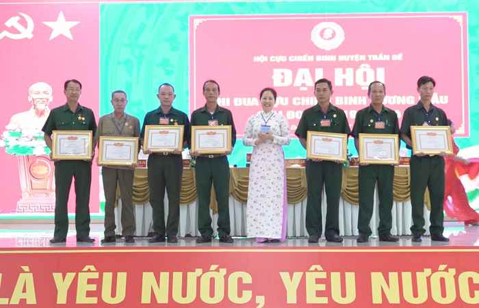 Trần Đề: Đại hội thi đua Cựu Chiến binh gương mẫu