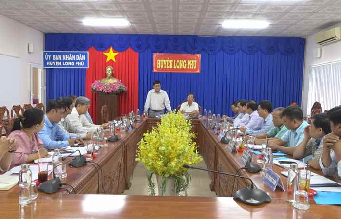  Uỷ ban MTTQ Việt Nam tỉnh làm việc với huyện Long Phú