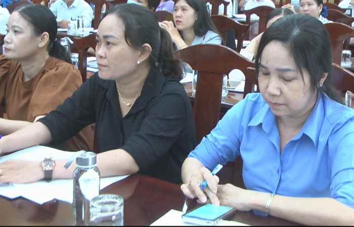 Mỹ Xuyên: Tập huấn sử dụng phần mềm kế toán Công đoàn