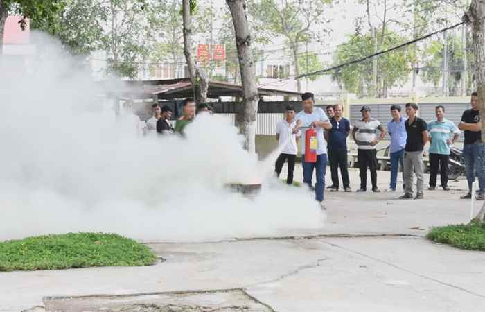 Long Phú: Tập huấn công tác phòng cháy, chữa cháy