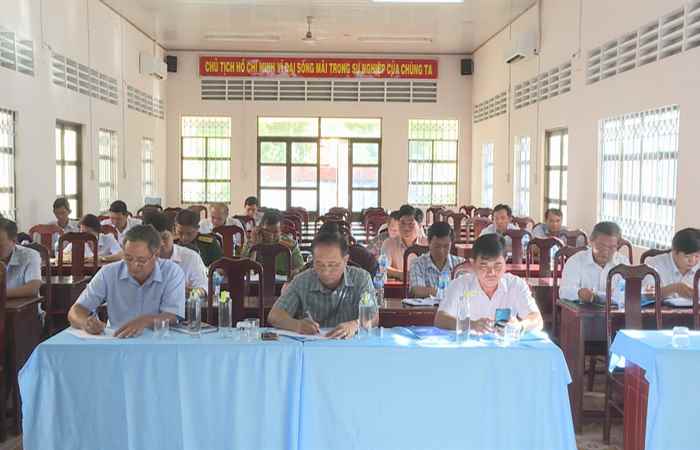 Kế Sách: Ban Dân vận Huyện ủy Sơ kết 6 tháng đầu năm 2024