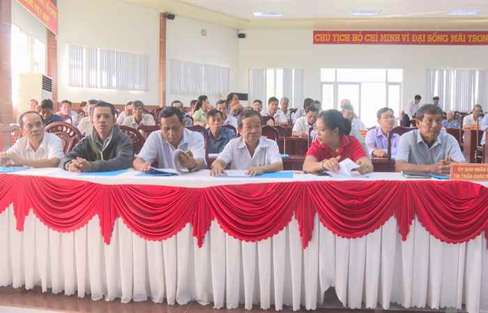 Châu Thành: Tập huấn triển khai Luật Dân vận cơ sở