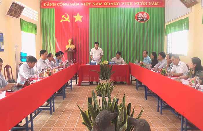 HĐND tỉnh Sóc Trăng giám sát đầu tư cơ sở vật chất trường học tại huyện Thạnh Trị