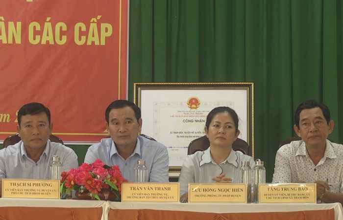 Đại biểu HĐND các cấp tỉnh Sóc Trăng tiếp xúc cử tri xã Tham Đôn, xã Đại Tâm, huyện Mỹ Xuyên