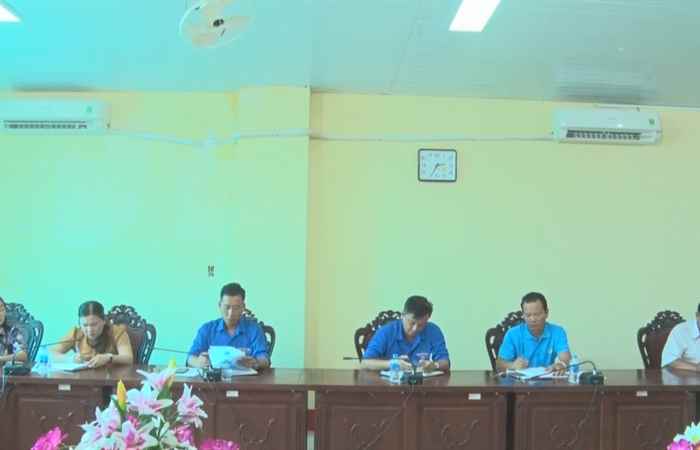 Trần Đề: Thường trực Huyện ủy làm việc định kỳ với Mặt trận Tổ Quốc và các đoàn thể 6 tháng đầu năm 2024
