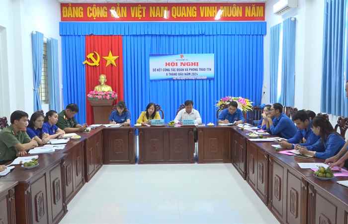 Mỹ Rú: Huyện đoàn Sơ kết công tác 6 tháng đầu năm 2024