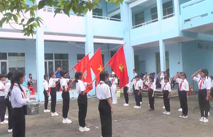 Thạnh Trị: Hội thi Chỉ huy đội giỏi năm 2023