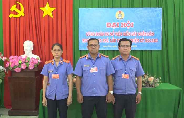 Đại hội điểm Công đoàn cơ sở Viện kiểm sát nhân dân huyện Long Phú