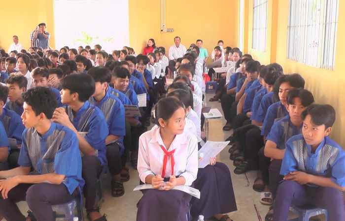 Thạnh Trị: Ban Dân tộc tỉnh Sóc Trăng tuyên truyền Giảm thiểu tình trạng tảo hôn và hôn nhân cận huyết thống  